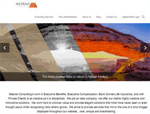 Tablet Screenshot of mezrahconsulting.com